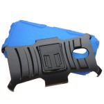 Holster Dual Protector  w/kickstand Motorola G 3ra Gen Black / Blue (17004509) by www.tiendakimerex.com